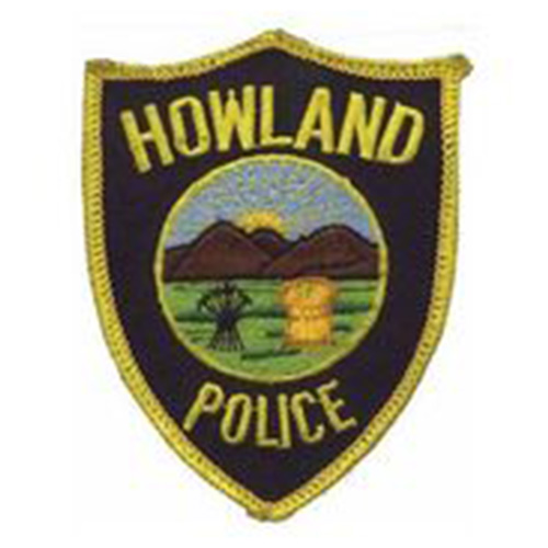 A Howland Police logo.