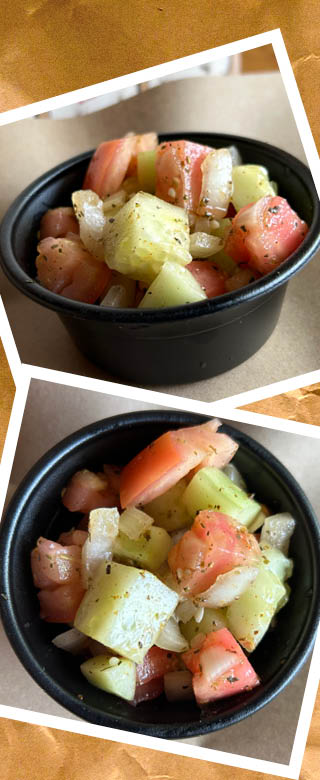 Mobile Slider | Cool Cucumber Tomato Salad