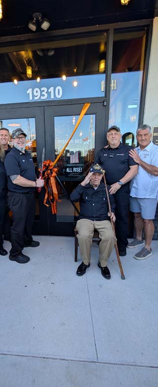 Mount Dora, FL Ribbon Cutting Photo | Mobile Slider