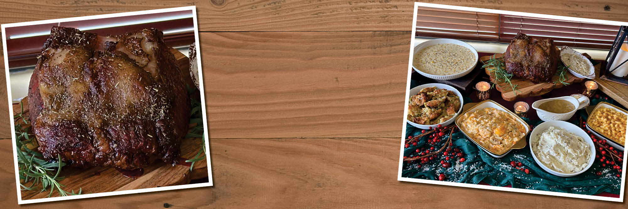 Web Slider | Holiday Smoked Strip Loin